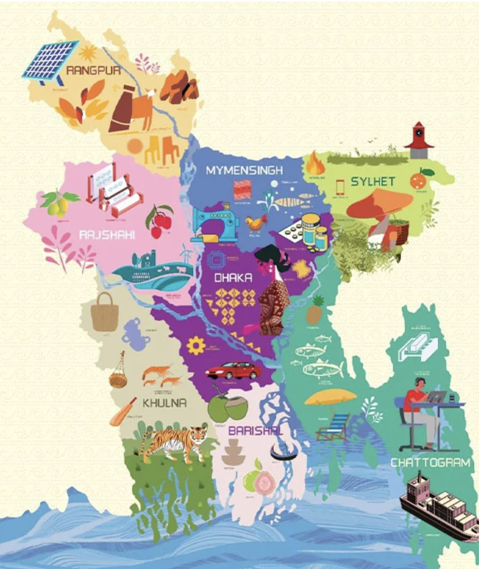 Bangladesh Map